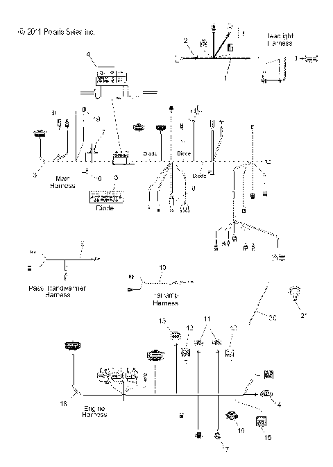 ELECTRICAL, WIRE HARNESSES and FUSE BOX - S12PU7ESL/EEL (49SNOWELECT12WIDE)