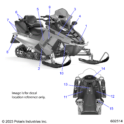 BODY, DECAL - S24CEE5TSL (602514)