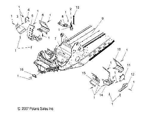 CHASSIS, CHASSIS, FRONT 1 - S08PB8ES/EE (49SNOWCHASSISFRT08800IQ)