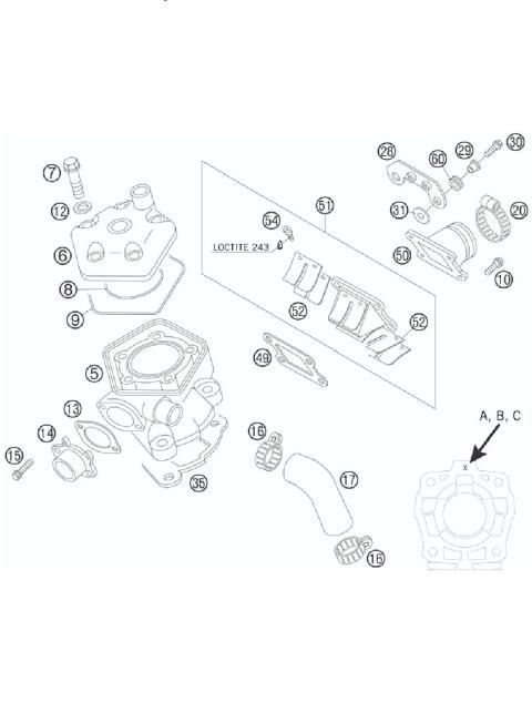 CYLINDER, CYLINDER HEAD