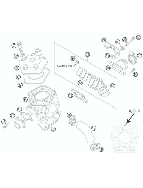 CYLINDER, CYLINDER HEAD