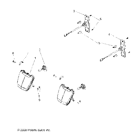 ELECTRICAL, HEADLIGHTS, TAILLIGHTS and BULBS - R09RB50AF (49RGRTAILLAMPS097006X6)