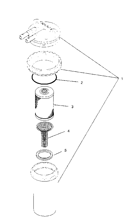 DRAIN ASSEMBLY SL 650 B954058 (4930483048C007)
