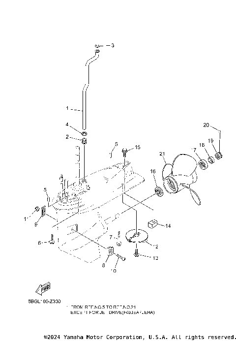 LOWER CASING DRIVE 2