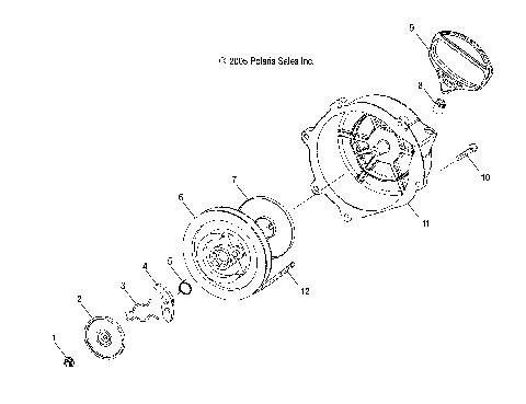ENGINE, RECOIL STARTER - S07MX4CS/CE (4997179717D03)