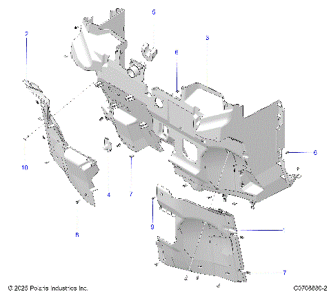 BODY, FRONT CLOSEOFF