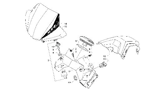 CONSOLE AND INSTRUMENT ASSEMBLY [300927]