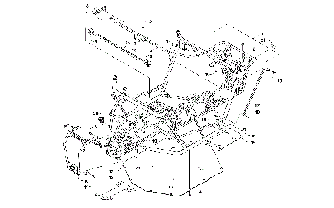 FRAME AND RELATED PARTS [301288]