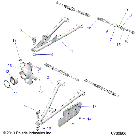 SUSPENSION, FRONT CONTROL ARMS - R21T6E99A9/AG/AP/B9/BG/BP (C700606)