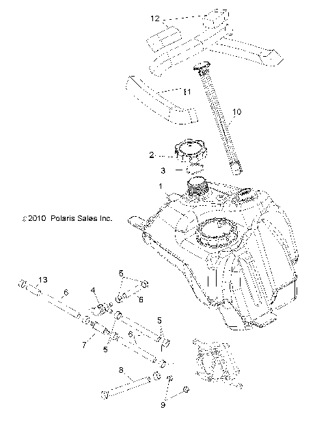 BODY, FUEL SYSTEM - A11NG50FA (49ATVFUEL11SCRAMI)