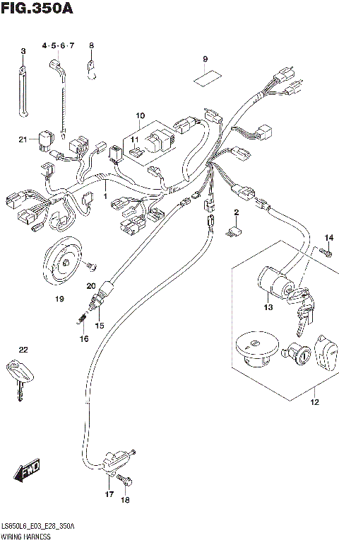 WIRING HARNESS (LS650L6 E03)