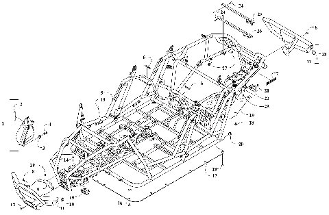 FRAME, HEADLIGHTS, AND RELATED PARTS [302718]