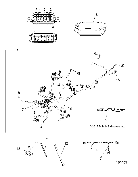 ELECTRICAL, MAIN WIRE HARNESS - A19SEF57D5 [101485]
