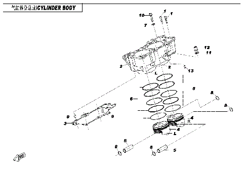 CYLINDER BODY