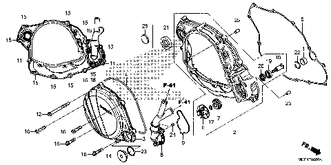RIGHT CRANKCASE COVER