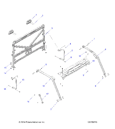 CHASSIS, CAB FRAME - R23RRE99JA (C0706815)