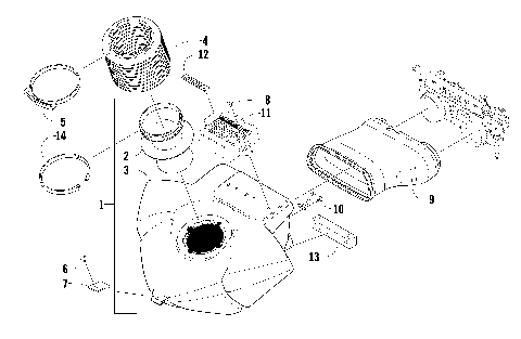 AIR SILENCER ASSEMBLY [91075]