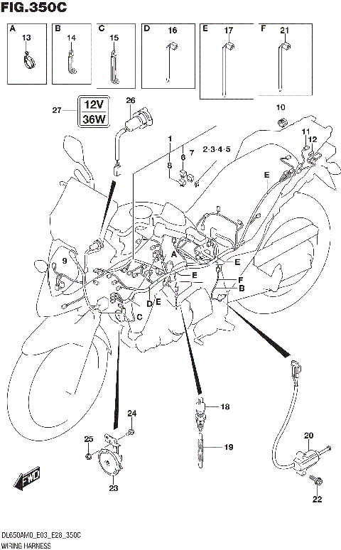 WIRING HARNESS (E33)