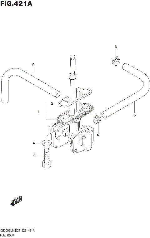 FUEL COCK (DR200SL6 E03)