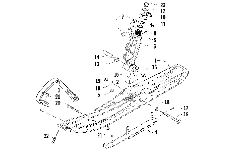 SKI AND SPINDLE ASSEMBLY [91115]