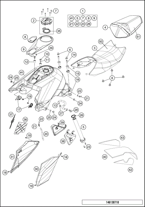 T ANK, SEA T , COVER