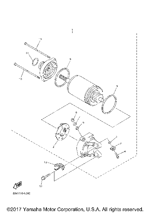 STARTING MOTOR