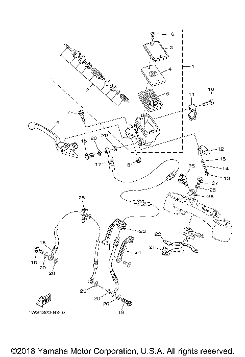 FRONT MASTER CYLINDER