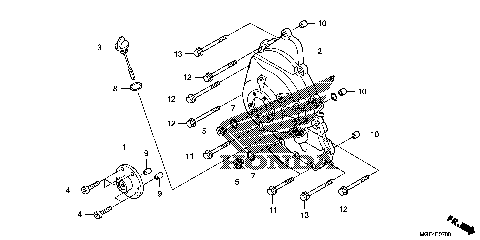 RIGHT CRANKCASE COVER