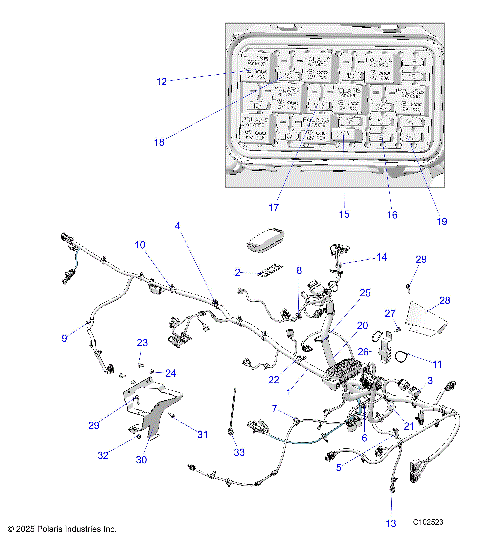 ELECTRICAL, WIRE HARNESS - A26SJR57AG (C102523)