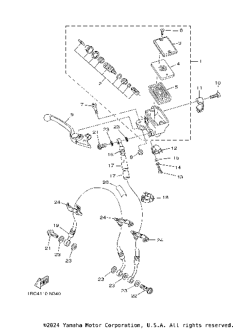 FRONT MASTER CYLINDER