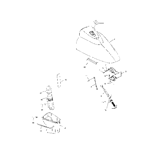 FRONT STORAGE COMPARTMENT - W025197D/W025197I (4971297129A07)
