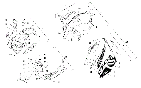 SKID PLATE AND SIDE PANEL ASSEMBLY [105017]
