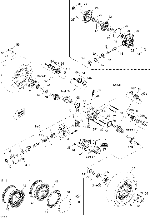 08- Drive System, Rear 800R