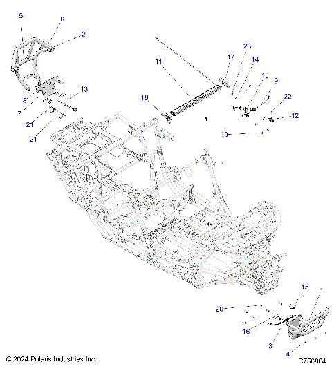 ACCESSORY, BUMPERS AND ROCKERS - Z25RPP2KAE/BE (C750799)