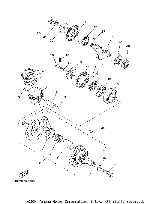 CRANKSHAFT & PISTON
