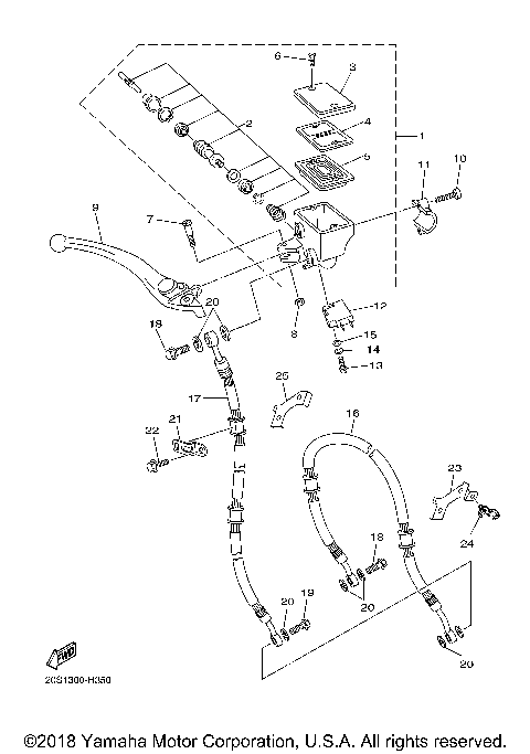 FRONT MASTER CYLINDER