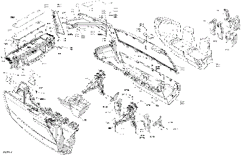 05- HULL - Front Deflector Float and Front Bumper
