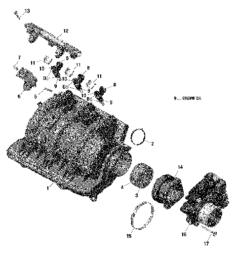 01- Rotax - Air Intake Manifold And Throttle Body - 903 / Built up to Nov 5 2020