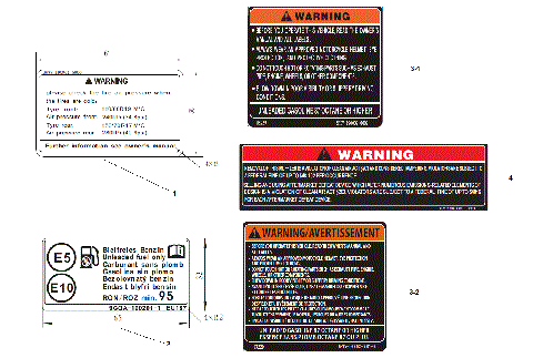 WARNING DECAL KITS
