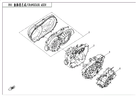CRANKCASE ASSY