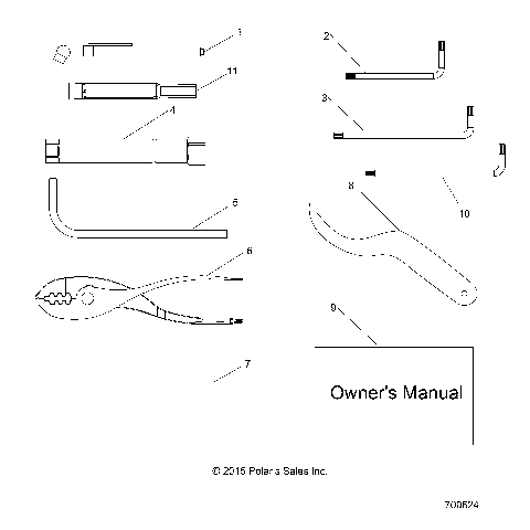 REFERENCE, OWNERS MANUAL AND TOOL KIT - Z16VDE99AF/AM/LM/AS/M99AM (700624)
