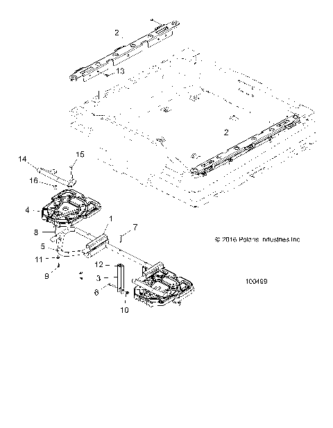 BODY, REAR RACK and BOX SIDE RAILS - A17S6S57C1/CM [100499]