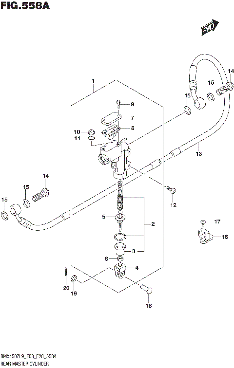 REAR MASTER CYLINDER