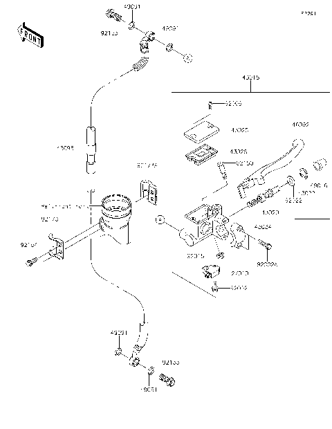 Front Master Cylinder
