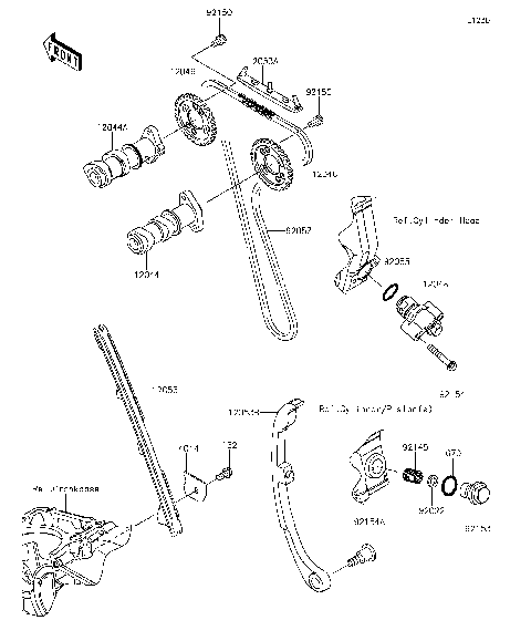 Camshaft(s)/Tensioner