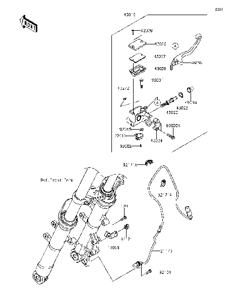 Front Master Cylinder