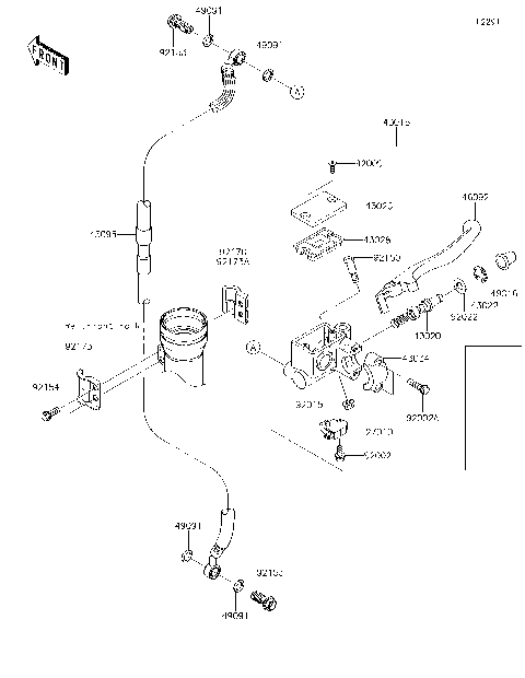 Front Master Cylinder