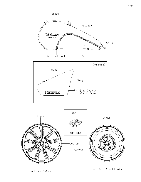 Decals(Gray/White)(CGF)