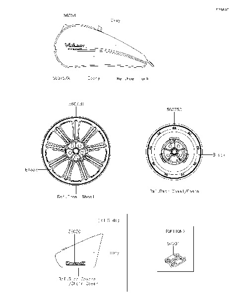 Decals(Gray/Ebony)(CKF)