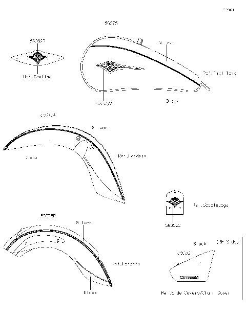 Decals(Black/Silver)(DGF)